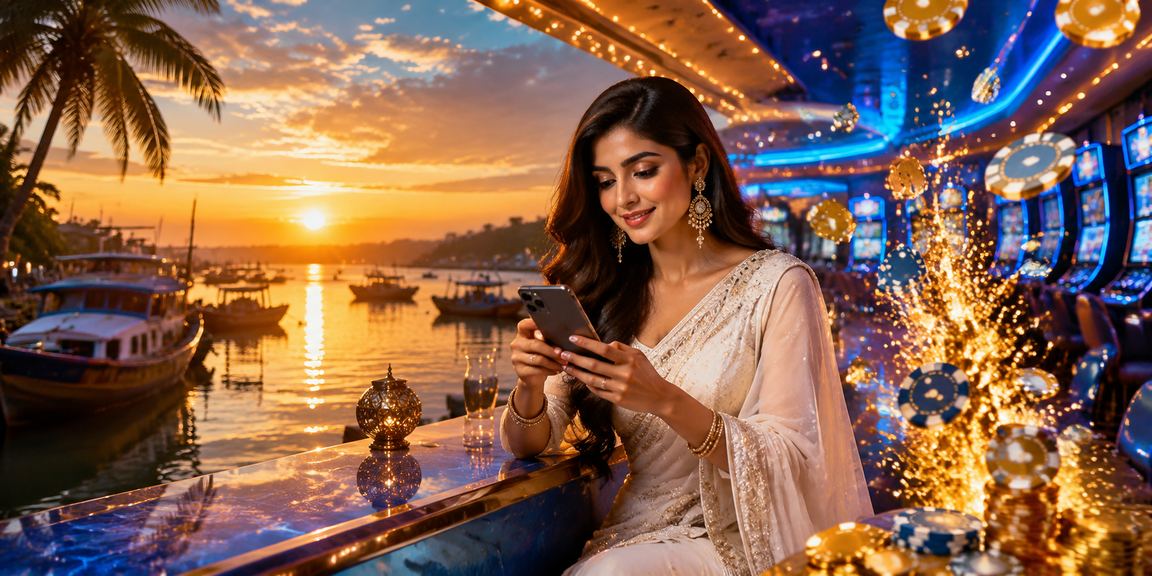 কক্সবাজার সমুদ্র সৈকতে মোবাইল ক্যাসিনো গেম খেলা